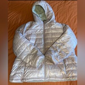 Reversible puffer coat